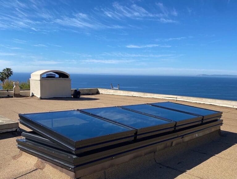 Solar Operable Custom Glass Skylight