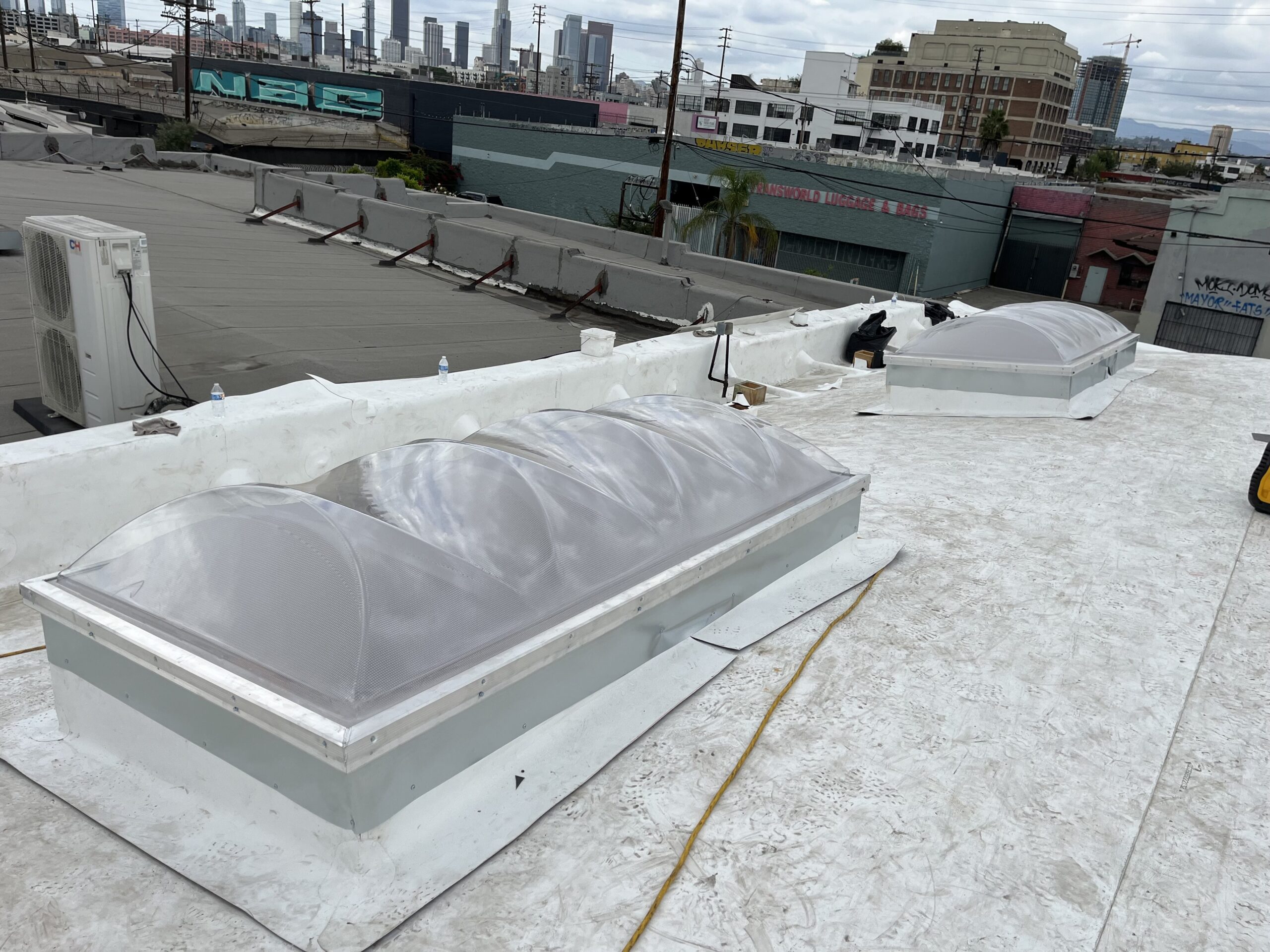 Commercial Warehouse Skylight Dome Replacement