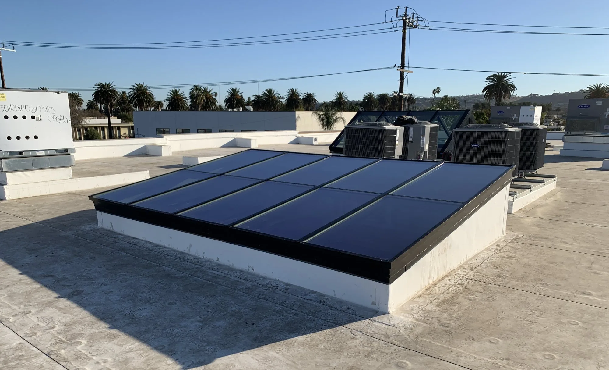 Commercial Architectural Glass Reseal - Hollywood Skylights, Los Angeles