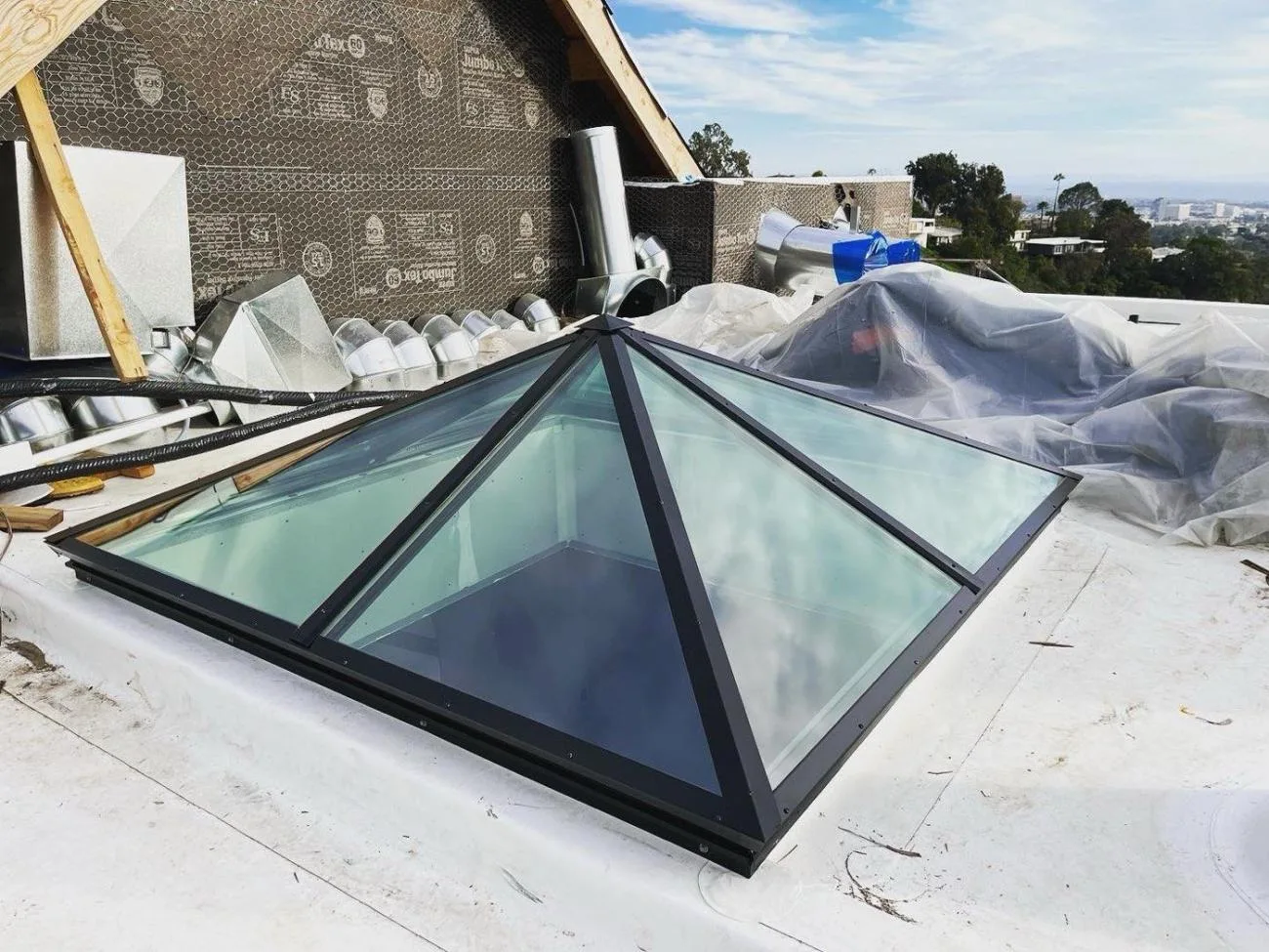 Pyramid skylight, Los Angeles