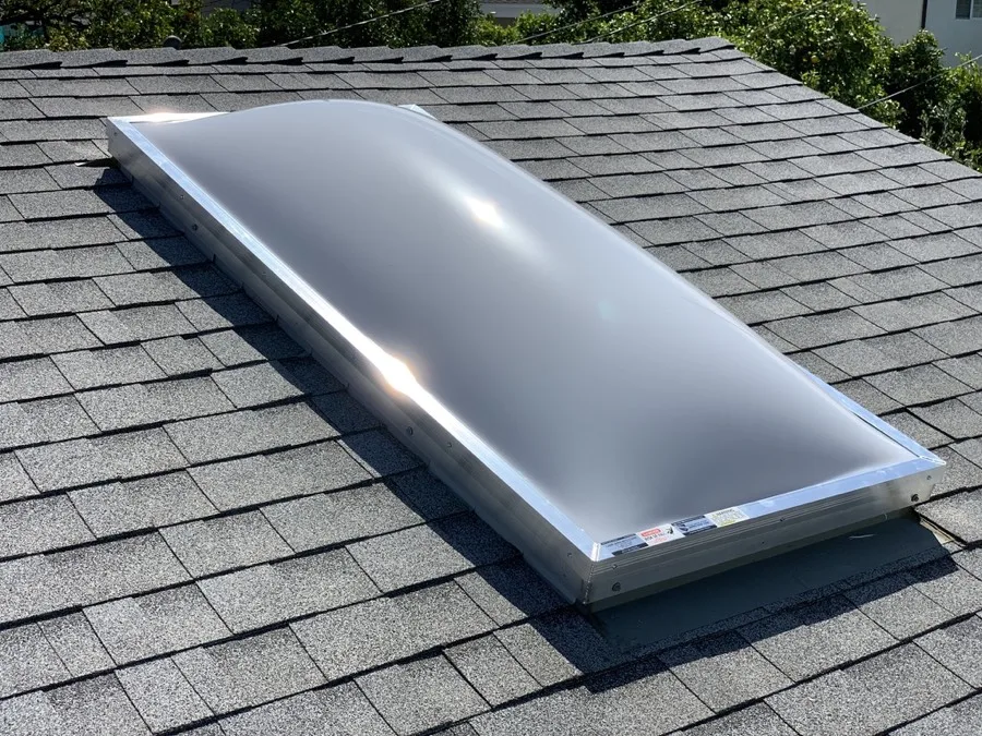 White 2x4 dome unit skylight, Los Angeles